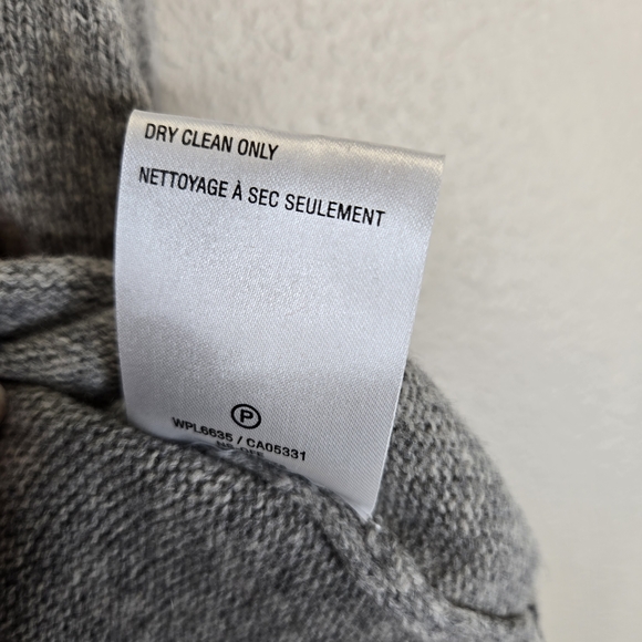 Woolrich Heather Gray Zip-Up Vest 100% Lamb's Wool - Picture 5 of 15